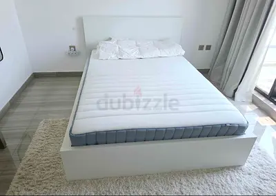 Ikea double bed 140×200 bed with mattress available in perfect condition