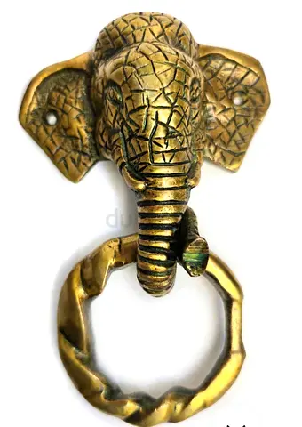 Vintage elephant head Door Knocker for sale