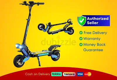 Wind Horse Electric Scooter 1500W 48V, H7 | Brand New | Warranty | FREE Delivery