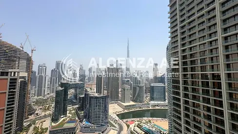 Burj Khalifa & Canal View | High Floor | Spacious