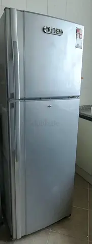 Silver ODEM Top-Freezer Refrigerator - Good Working Condition