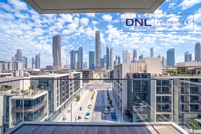 Park and Skyline view | 2BR+Maid's | Corner Unit