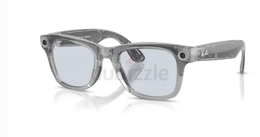 Ray-Ban meta Stories smart sunglasses ORW 4012 6840 50S MF Transperant grey frame/ sapphire lens