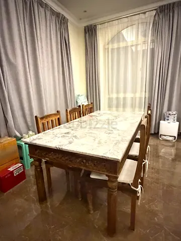 Lunch table and chairs