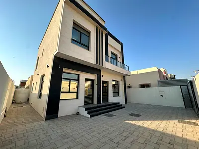 فيلا مكونة من طابقين للإيجار في منطقة الزاهية بعجمان