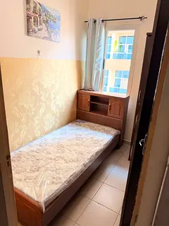 FULLY CLOSED PARTITION WITH WINDOW AT AL NAHDA 2 DUBAI -AED 1200