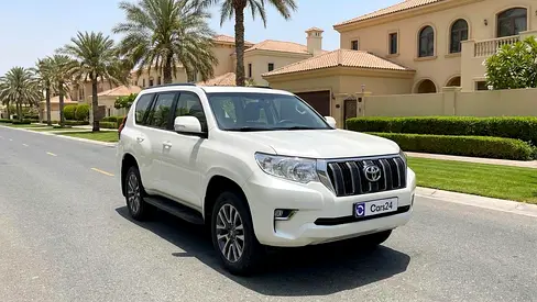 AED 2,150/m | 0 DP | Free 3 Months Warranty | Service History | TOYOTA LAND CRUISER PRADO 2022