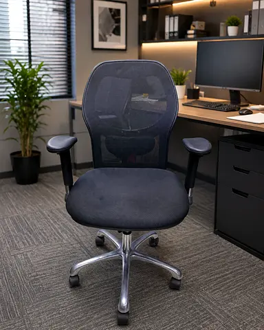 Office Chair with Adjustable Armrests