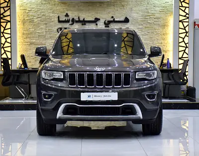 EXCELLENT DEAL for our Jeep Grand Cherokee Limited 4x4 ( 2015 Model ) in Grey Color GCC Specs