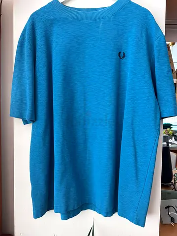 Light blue Fred Perry short sleeve shirt- size XL
