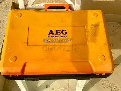 AEG Powertools Brushless Tool Case (Used) - Hard Plastic Carry Case