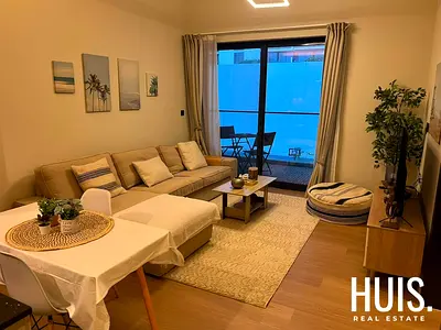 Spacious 1BR + Study | Pool View | Fully Furnished | Rigel JVC
