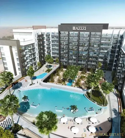 Furnished 2BR Apartment | Lagoon Pool View | Azizi Beach Oasis 2