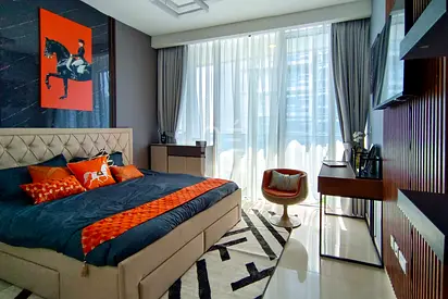 Spacious | Furnished | Canal and Pool view