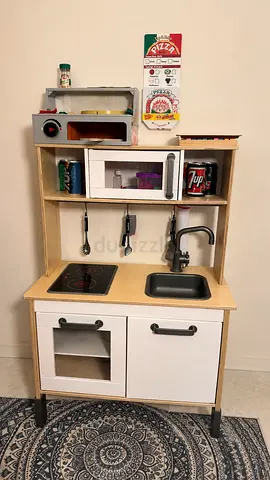IKEA DUKTIG Kids Play Kitchen + Food Accessories – Great Condition
