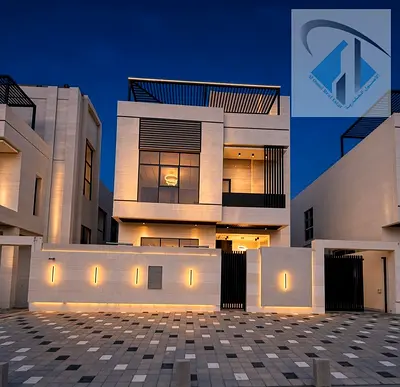 فيلا للبيع (مع مسبح وسطح)، ملكية حرة. السعر يشمل رسوم التسجيل. تشطيبات عالية الجودة.