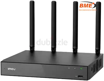 IMOU NVR-N110-8A0E 10-Channel PoE Network Video Recorder, H.265/H.264, 4K HDMI & VGA Output,