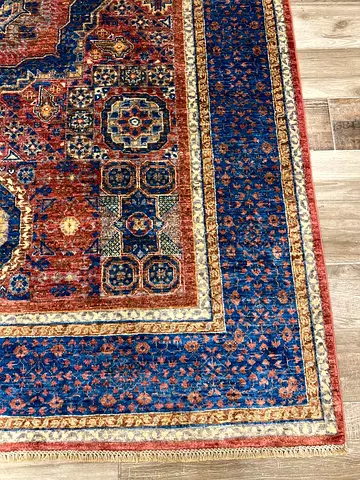 Traditional Middle Eastern Style Area Rug , high quality mumluk carpet size 2.06 by 2.84