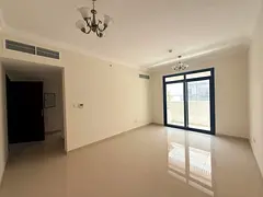 1 year old 1bhk apartment with 2 bath and balcony