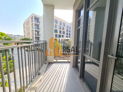 Unfurnished luxurious 1br apartment in up town with balcony and pool view