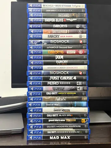 Bundle of 25+ PS4 Games — Assorted Popular Titles