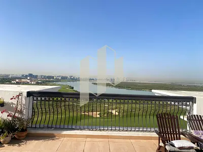 Golf and Sea View | Unfurnished | 3BR+Maid