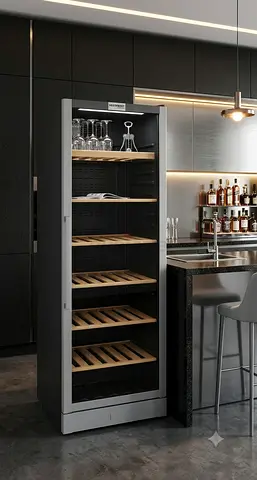Vestfrost 185-Bottle Wine Cooler – Dual Temperature | Like-New Condition | Premium Wine Storage