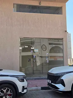 Rental offices available in Al-Aliya, Ajman: Office No. 2 is priced at AED 13,000, and Office No. 4 