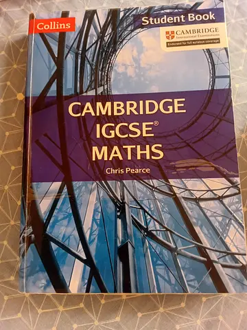 Cambridge math igcse student book