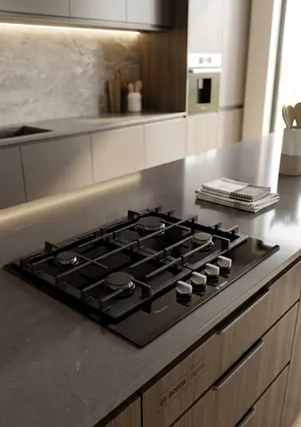 Bisch 4 burner built-in gas top