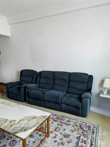 Good condition 6-seater reclining sofa set from Pan Emirates for Sale. Price is negotiable.