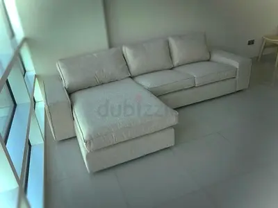 Excellent condition IKEA Kivik L Shape sofa beige