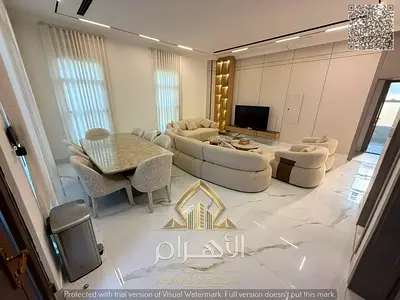For sale: A brand new luxury villa in Al Yasmeen area, Ajman, ready for immediate occupancy and the first tenant, in a prime strategic location behind