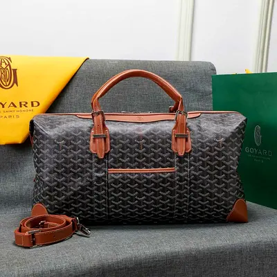 Goyard travel duffle bag