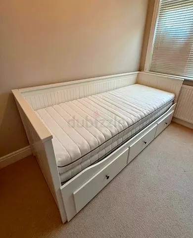Ikea hemnes day bed with mattress 2