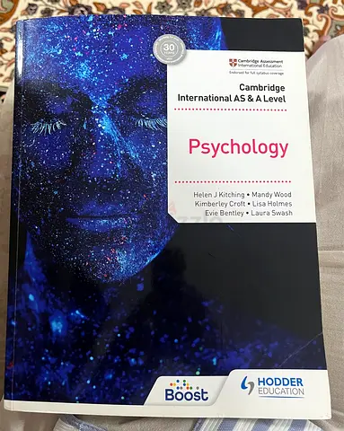 Cambridge International AS & A Level Psychology