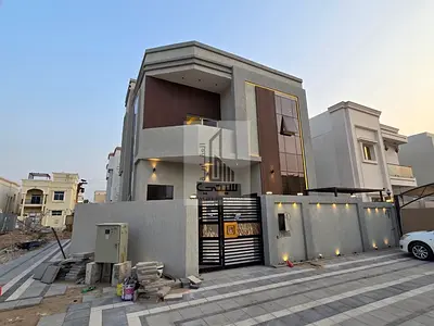 luxurious villa with European design and super deluxe finishes