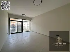 Large 1BR Hall in Al Hamidiya 1, brand‑new building, first tenant, master bedroom, wide hall, balc