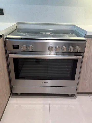 Bosch series 8 Top Gas Oven Electric Cooker 90cm