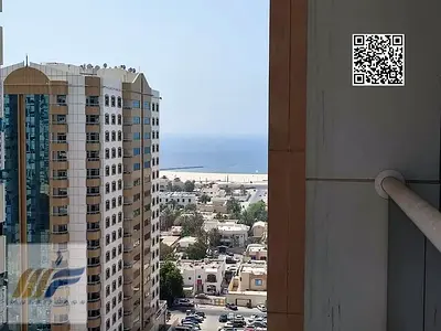 Two-bedroom apartment for annual rent | In Ajman One Towers – Spacious | Garden view