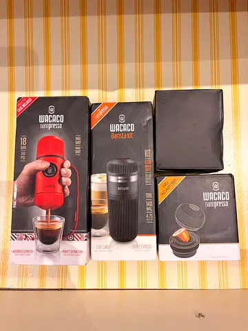 Wacaco Nanopresso Manually operated Mini Portable Espresso Maker-