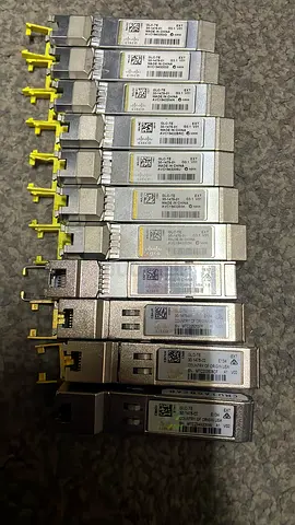 Cisco GLC-TE and GLC-T SFP Transceiver Modules Collection