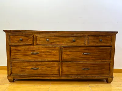 Ethan Allen Solid Wood Chest Of Drawers