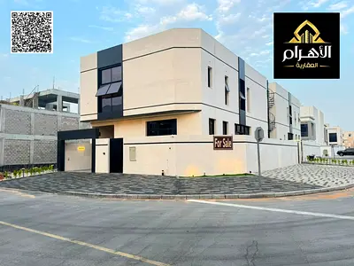 Corner villa for sale in Al Bahia – Ajman | 5 master bedrooms | 3,500 sq ft | Luxurious modern design
