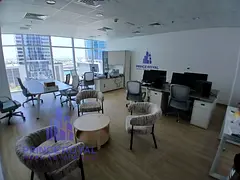 Elegant Office With wide Windows