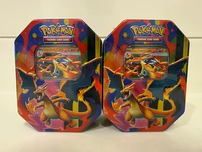 Pokemon card CHARIZARD TINS original sealed