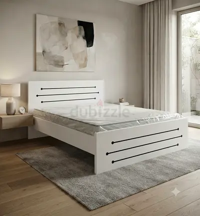 King Size Bed With Medical Mattress New For Sale