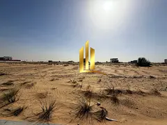 Residential land for sale in Sharjah, Rawdat Al Qurt, Al Suyoh suburb. Freehold ownership for Arabs,