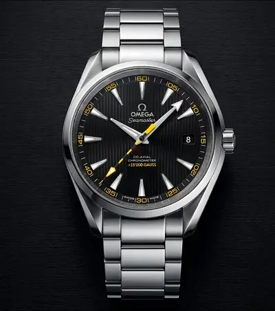 "PRICE DROP"ega Seamaster Aqua Terra >15,000 Gauss Co‑Axial Chronometer - S(Bumble Bee) "PRICE DROP"