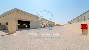 Factory for Rent in Al Sajaa Al Jaleel | 55,000 Sq Ft | 30,000 Sq Ft Warehouse | 500 KV Power
